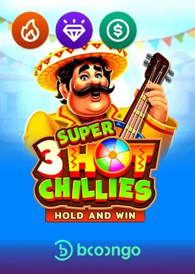 3 Super Hot Chillies pokie
